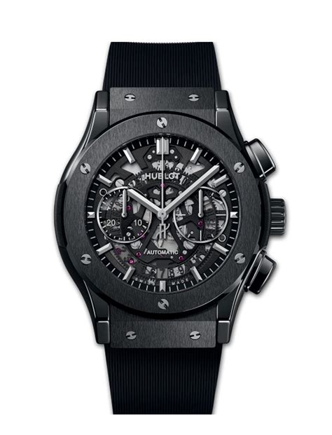 all black hublot watches|hublot aerofusion black magic.